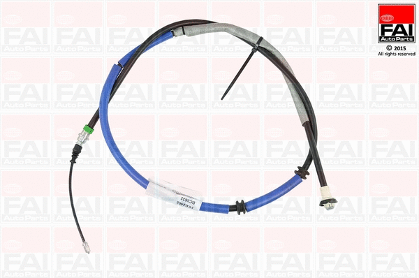 Cable Pull, parking brake (FBC0032)