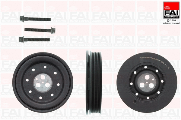 Belt Pulley Set, crankshaft (FVD1018K)