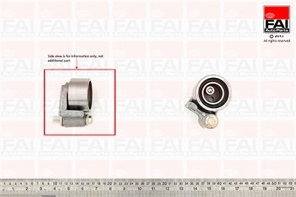 Tensioner Pulley, timing belt (T9555)