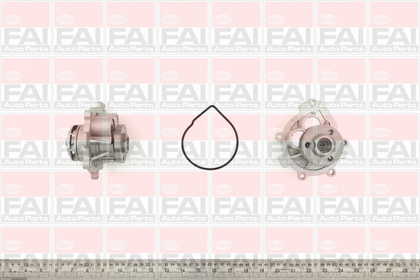 Water Pump, engine cooling (WP6429)