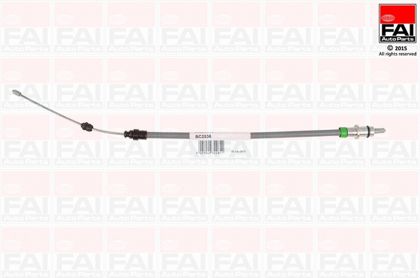Cable Pull, parking brake (FBC0018)
