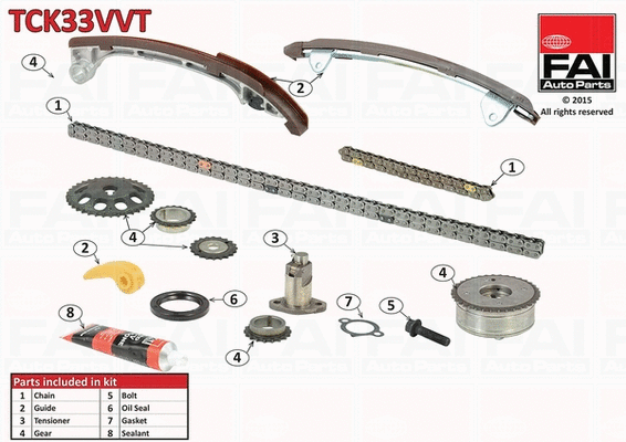 Timing Chain Kit (TCK33VVT)