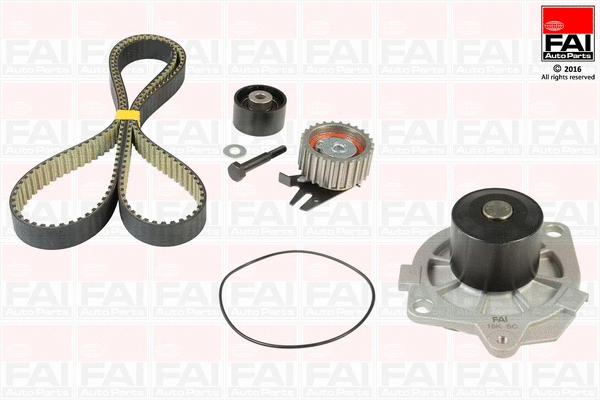 Water Pump & Timing Belt Kit (TBK493-6228)