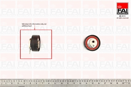 Tensioner Pulley, timing belt (T9488)