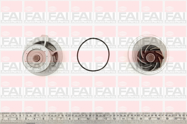 Water Pump, engine cooling (WP3058)