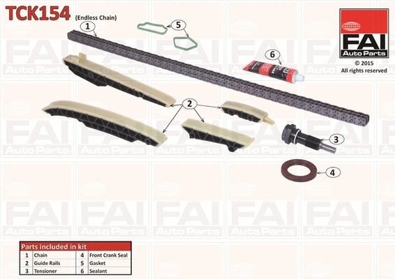 Timing Chain Kit (TCK154)