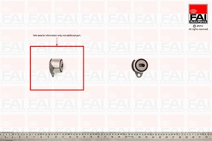 Tensioner Pulley, timing belt (T6440)