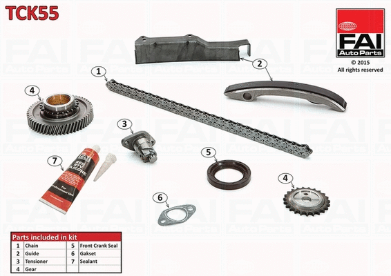 Timing Chain Kit (TCK55)