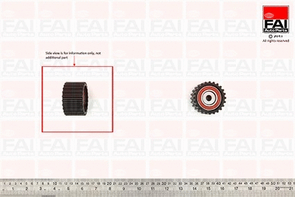 Deflection/Guide Pulley, timing belt (T9443)