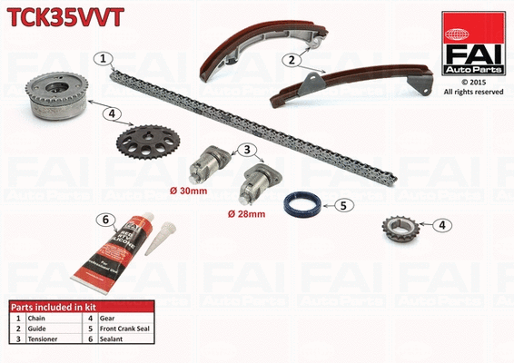 Timing Chain Kit (TCK35VVT)