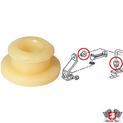 Bushing, selector/shift rod (1131500300)
