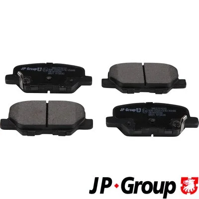 Brake Pad Set, disc brake (3863701010)