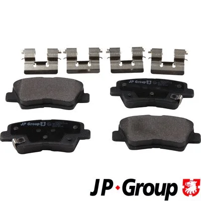 Brake Pad Set, disc brake (3563701110)