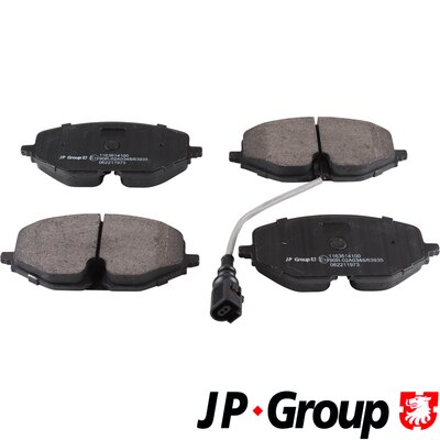 Brake Pad Set, disc brake (1163614100)