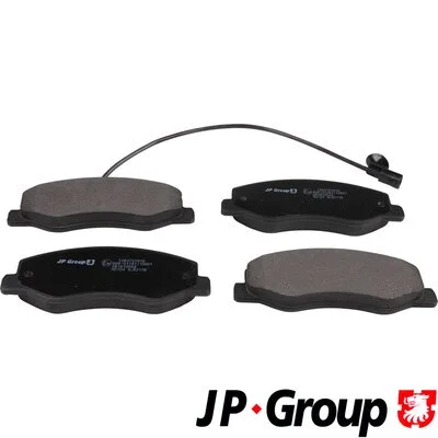 Brake Pad Set, disc brake (1263701910)