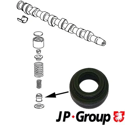 Seal Ring, valve stem (1111352700)