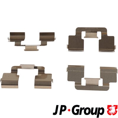 Accessory Kit, disc brake pad (4164003410)