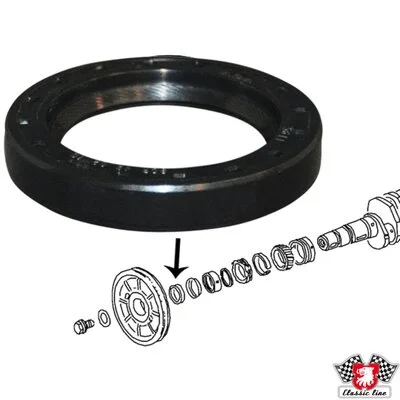 Shaft Seal, crankshaft (8119500500)