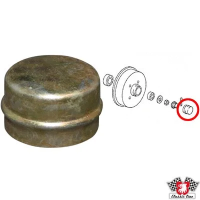 Protection Lid, wheel hub (1151450200)