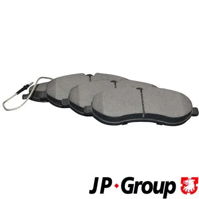 Brake Pad Set, disc brake (4163602610)