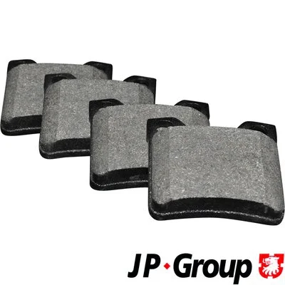 Brake Pad Set, disc brake (4163701410)
