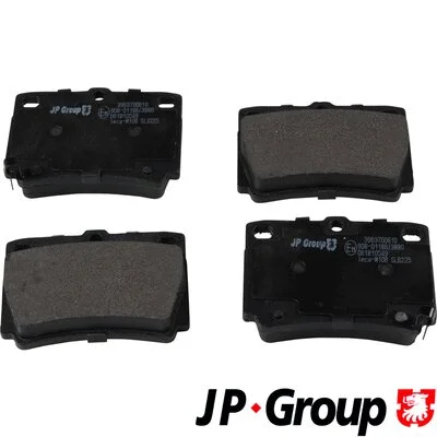 Brake Pad Set, disc brake (3963700610)