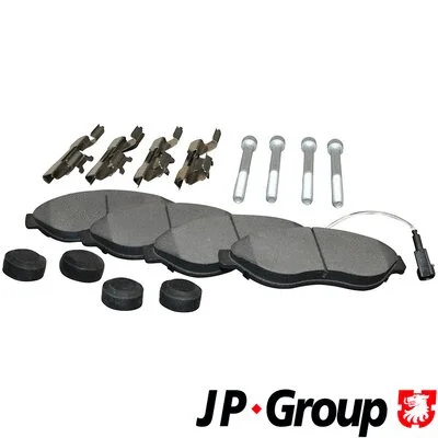 Brake Pad Set, disc brake (4163603910)