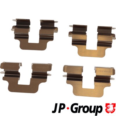 Accessory Kit, disc brake pad (1364003610)