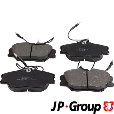Brake Pad Set, disc brake (4163603310)