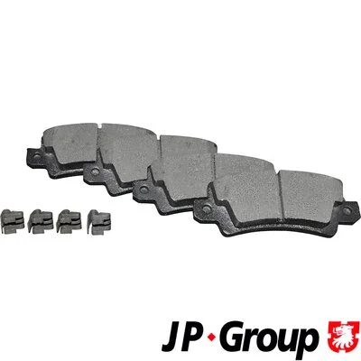 Brake Pad Set, disc brake (4863701310)