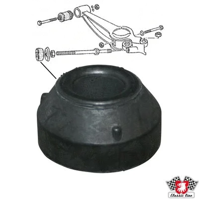 Mounting, control/trailing arm (1140201100)