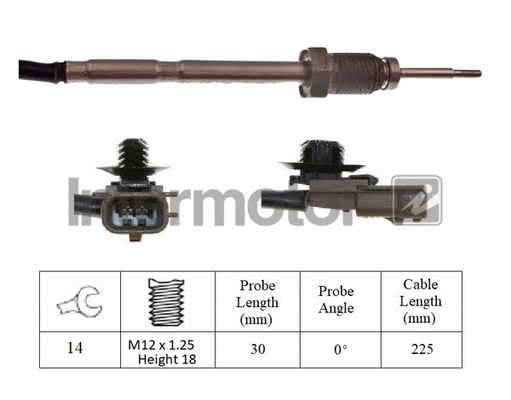 Sensor, exhaust gas temperature (27050)