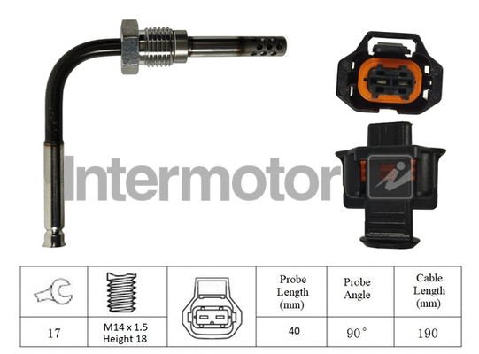 Sensor, exhaust gas temperature (27131)