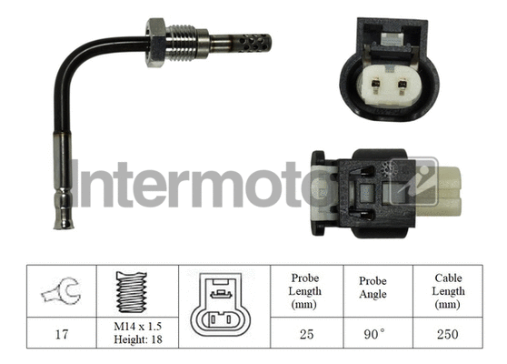 Sensor, exhaust gas temperature (27088)