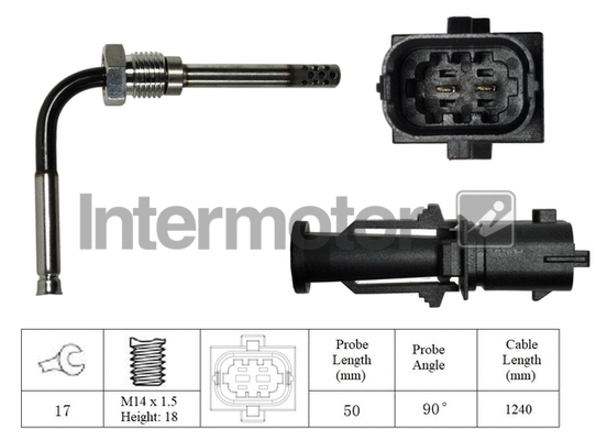 Sensor, exhaust gas temperature (27331)