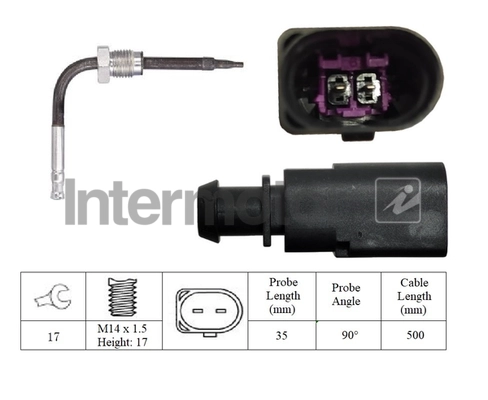 Sensor, exhaust gas temperature (27443)