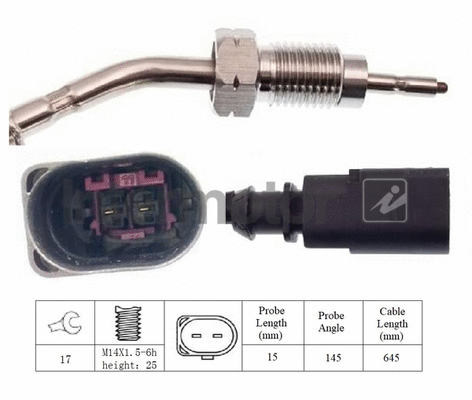 Sensor, exhaust gas temperature (27003)