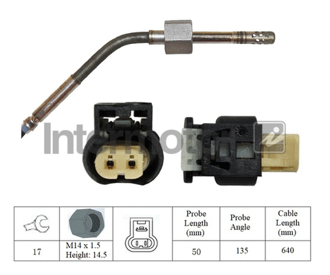 Sensor, exhaust gas temperature (27209)
