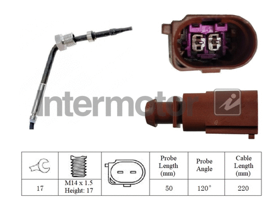Sensor, exhaust gas temperature (27364)