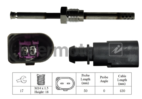 Sensor, exhaust gas temperature (27257)