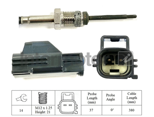 Sensor, exhaust gas temperature (27377)