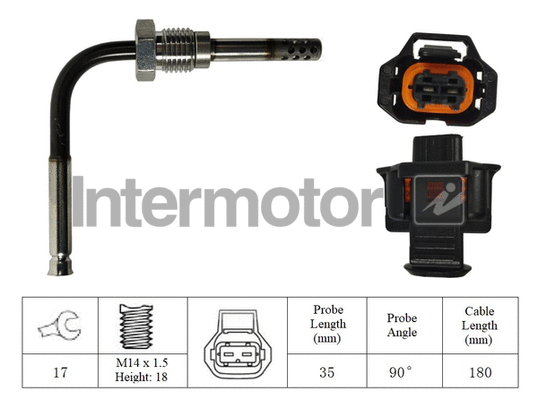 Sensor, exhaust gas temperature (27160)