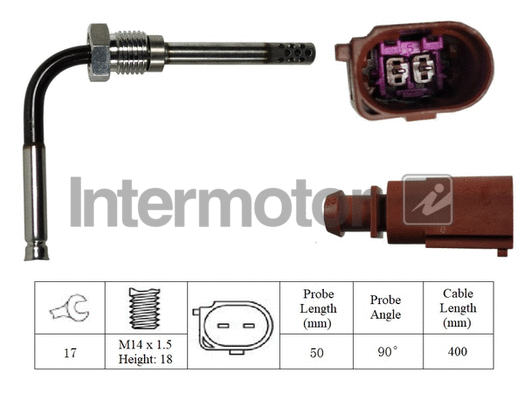 Sensor, exhaust gas temperature (27259)