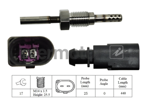 Sensor, exhaust gas temperature (27073)