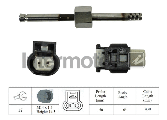Sensor, exhaust gas temperature (27319)