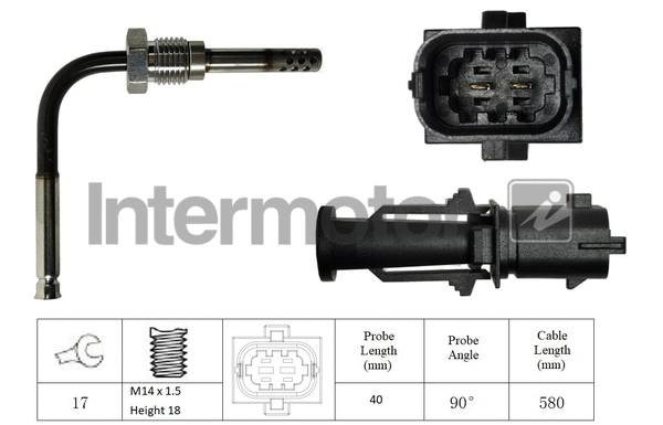 Sensor, exhaust gas temperature (27141)