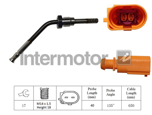 Sensor, exhaust gas temperature (27071)