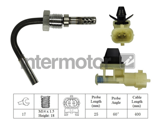 Sensor, exhaust gas temperature (27112)