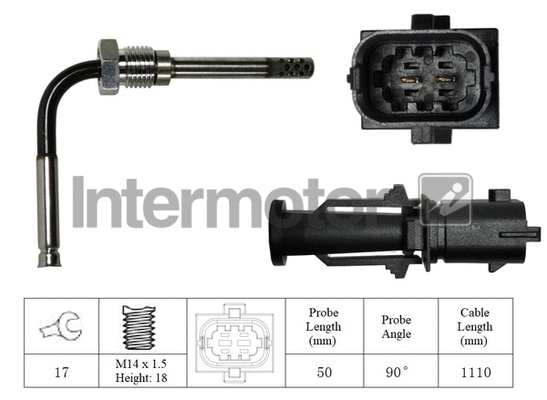 Sensor, exhaust gas temperature (27019)