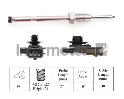 Sensor, exhaust gas temperature (27395)